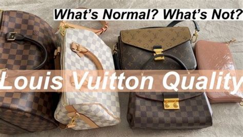 quality louis vuitton|louis vuitton quality issues.